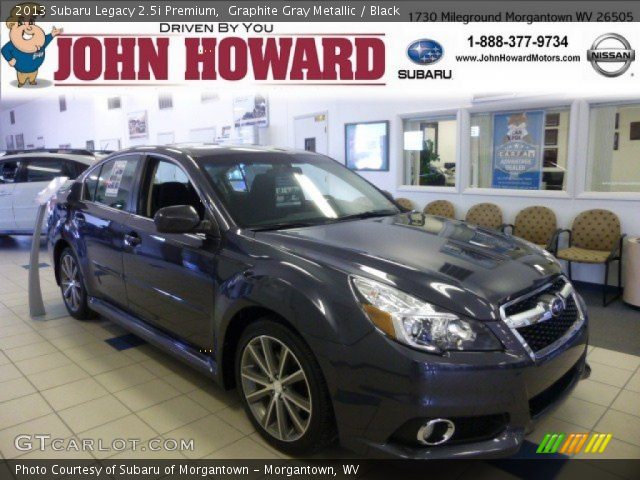 2013 Subaru Legacy 2.5i Premium in Graphite Gray Metallic