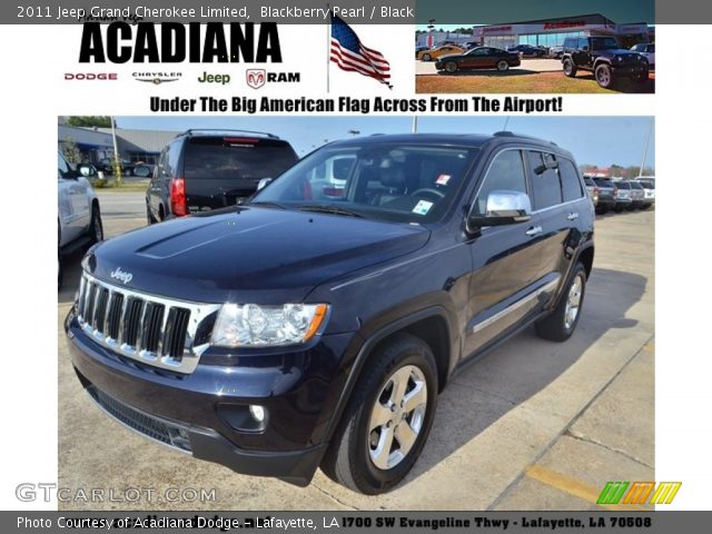 2011 Jeep Grand Cherokee Limited in Blackberry Pearl