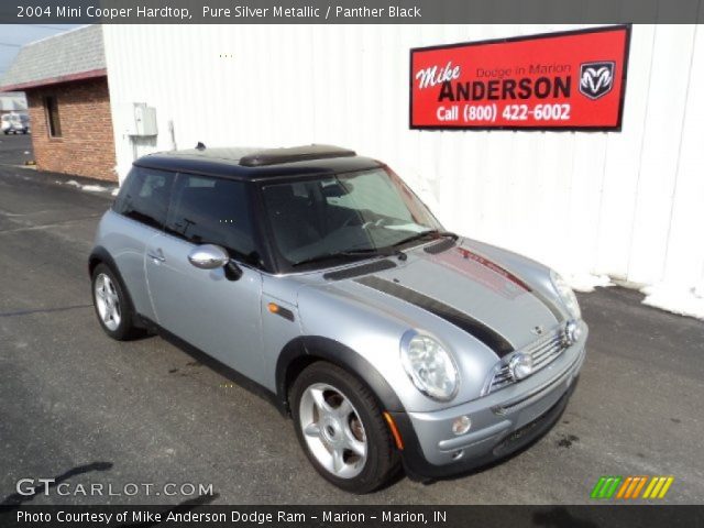 2004 Mini Cooper Hardtop in Pure Silver Metallic