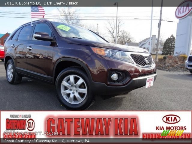 2011 Kia Sorento LX in Dark Cherry