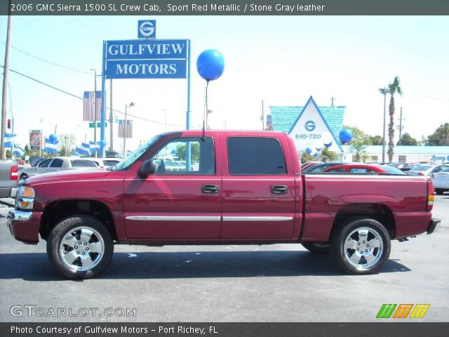 2006 GMC Sierra 1500 SL Crew Cab in Sport Red Metallic