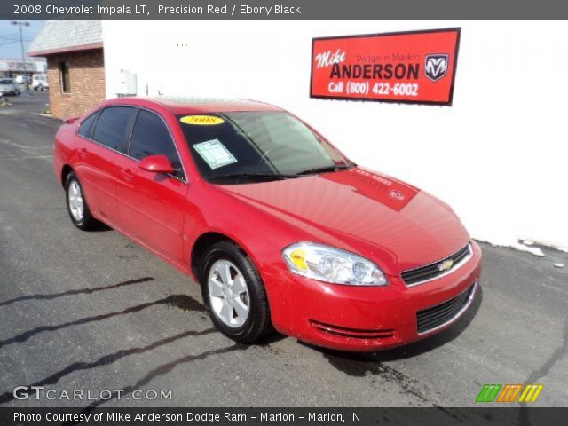 2008 Chevrolet Impala LT in Precision Red