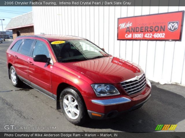 2006 Chrysler Pacifica Touring in Inferno Red Crystal Pearl