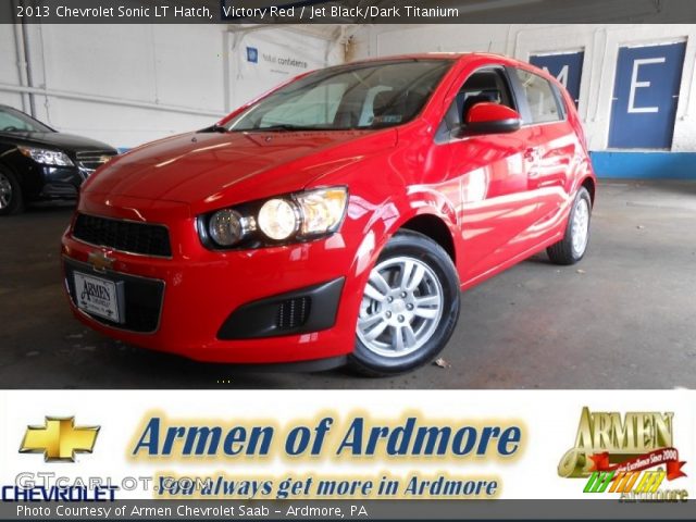 2013 Chevrolet Sonic LT Hatch in Victory Red