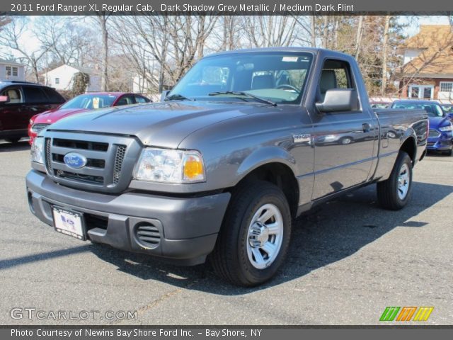 2011 Ford Ranger XL Regular Cab in Dark Shadow Grey Metallic