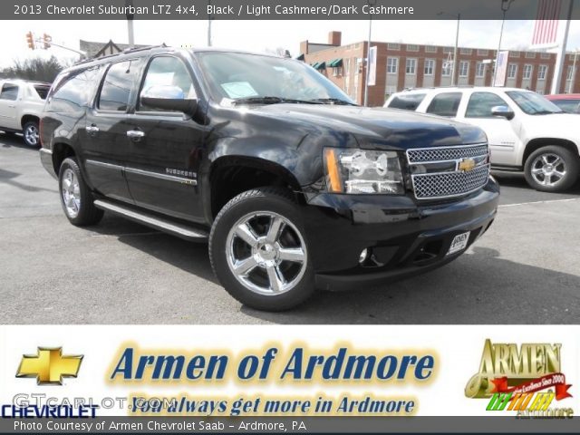2013 Chevrolet Suburban LTZ 4x4 in Black
