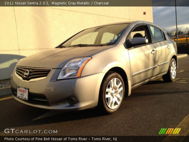 2012 Nissan Sentra 2.0 S in Magnetic Gray Metallic