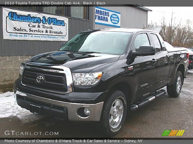 2010 Toyota Tundra TRD Double Cab 4x4 in Black