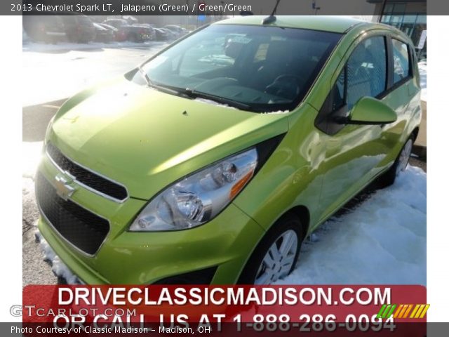 2013 Chevrolet Spark LT in Jalapeno (Green)
