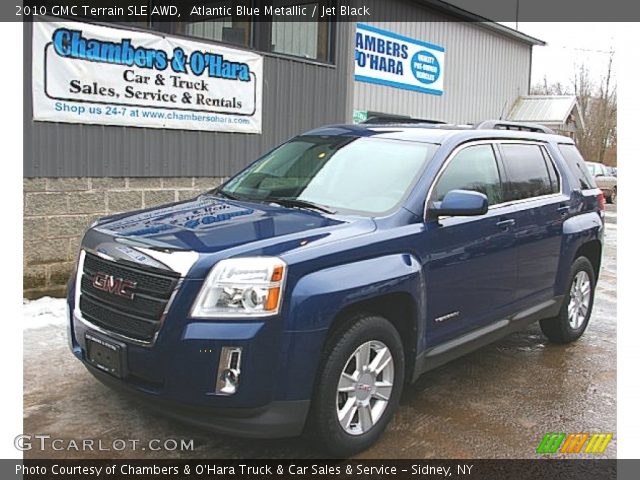 2010 GMC Terrain SLE AWD in Atlantic Blue Metallic