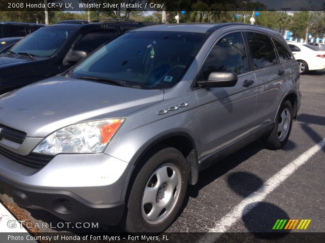 2008 Honda CR-V LX in Whistler Silver Metallic