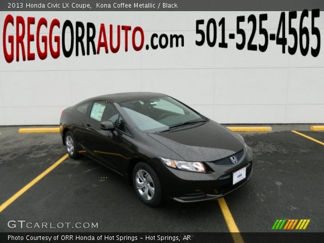 2013 Honda Civic LX Coupe in Kona Coffee Metallic