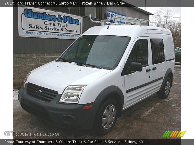 2010 Ford Transit Connect XL Cargo Van in Frozen White