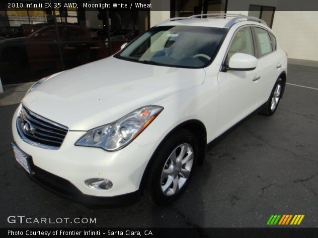 2010 Infiniti EX 35 AWD in Moonlight White