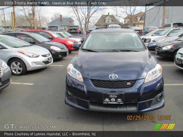 2009 Toyota Matrix S AWD in Nautical Blue Metallic