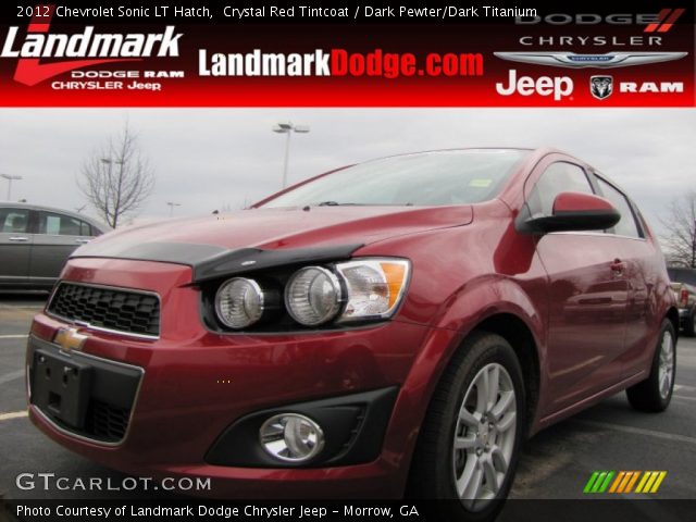 2012 Chevrolet Sonic LT Hatch in Crystal Red Tintcoat