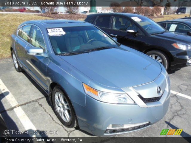 2010 Acura TL 3.5 in Borealis Blue Pearl