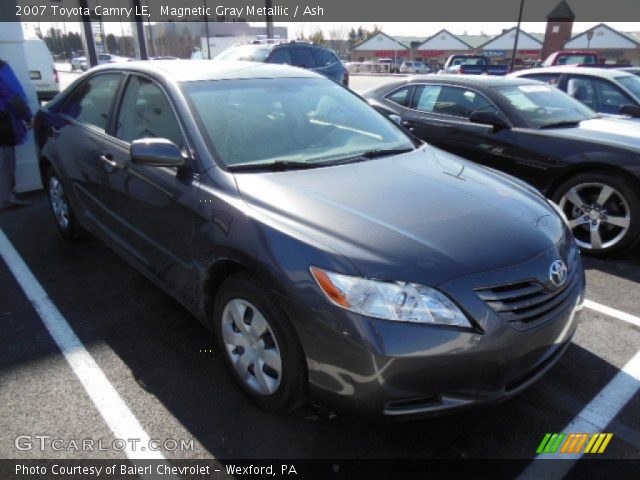 2007 Toyota Camry LE in Magnetic Gray Metallic
