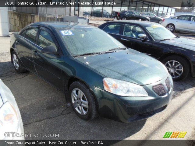 2006 Pontiac G6 Sedan in Emerald Green Metallic