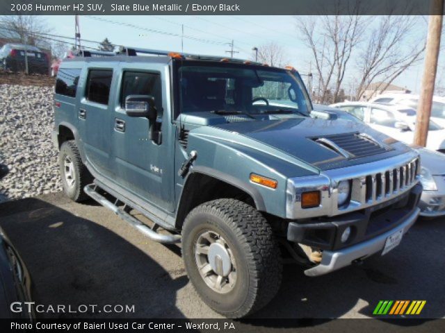 2008 Hummer H2 SUV in Slate Blue Metallic