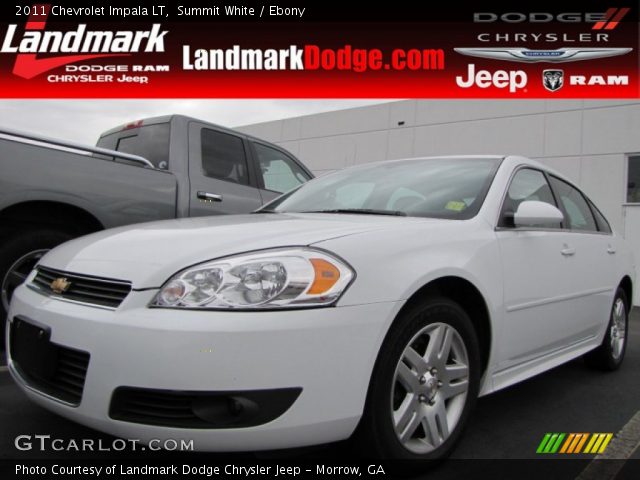 2011 Chevrolet Impala LT in Summit White