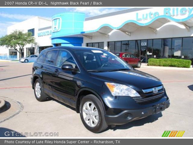 2007 Honda CR-V EX-L in Nighthawk Black Pearl