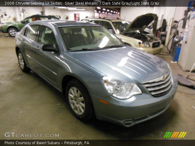 2008 Chrysler Sebring LX Sedan in Silver Steel Metallic