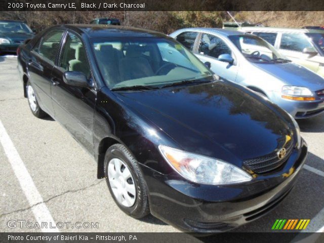 2003 Toyota Camry LE in Black
