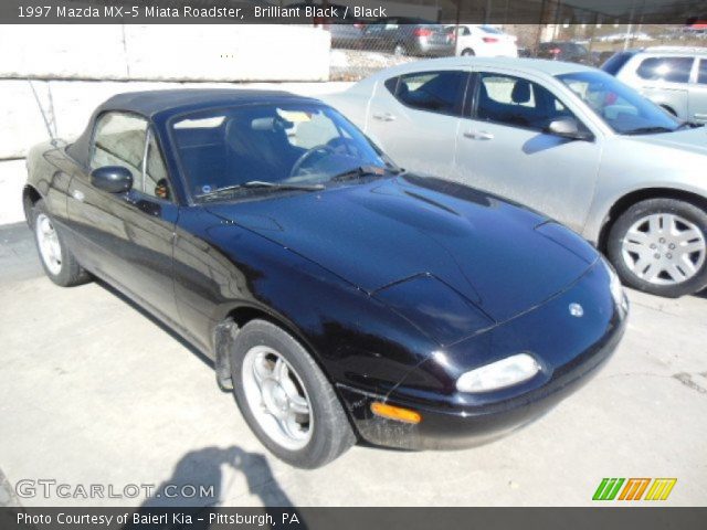 1997 Mazda MX-5 Miata Roadster in Brilliant Black