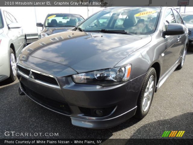 2010 Mitsubishi Lancer ES in Graphite Gray Pearl