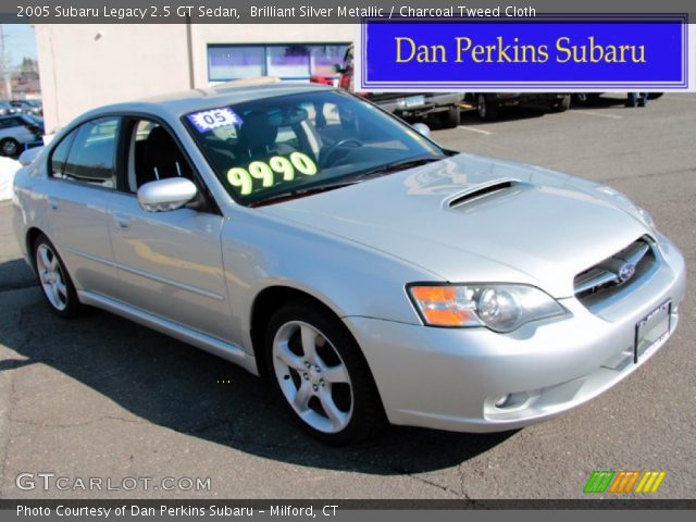 2005 Subaru Legacy 2.5 GT Sedan in Brilliant Silver Metallic