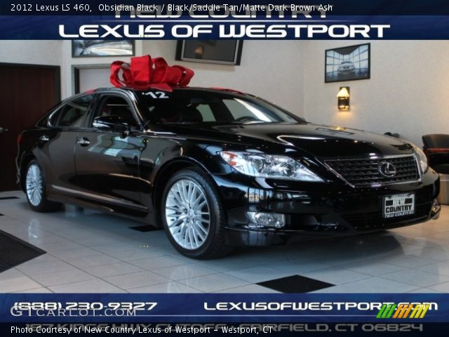 2012 Lexus LS 460 in Obsidian Black