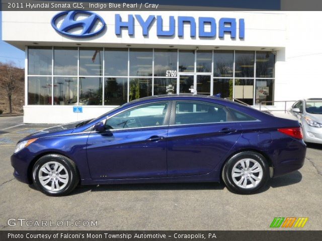 2011 Hyundai Sonata GLS in Indigo Blue Pearl