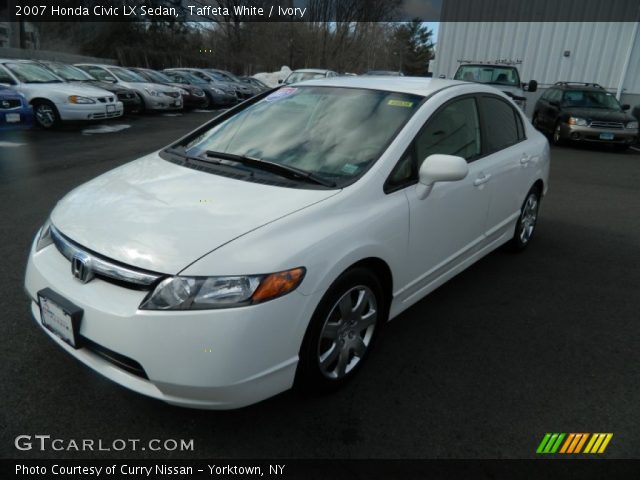 2007 Honda Civic LX Sedan in Taffeta White