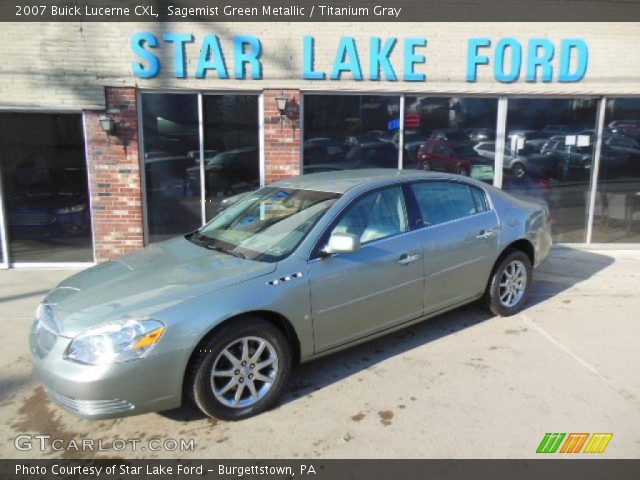 2007 Buick Lucerne CXL in Sagemist Green Metallic