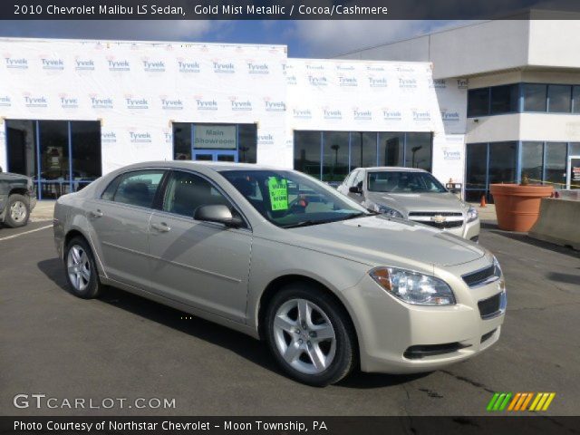 2010 Chevrolet Malibu LS Sedan in Gold Mist Metallic
