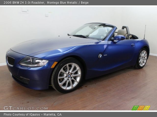 2006 BMW Z4 3.0i Roadster in Montego Blue Metallic