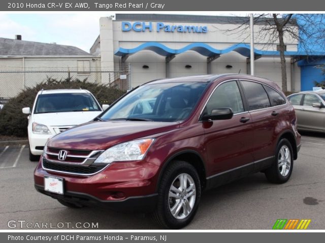 2010 Honda CR-V EX AWD in Tango Red Pearl