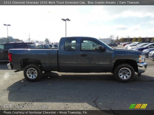 2013 Chevrolet Silverado 1500 Work Truck Extended Cab in Blue Granite Metallic