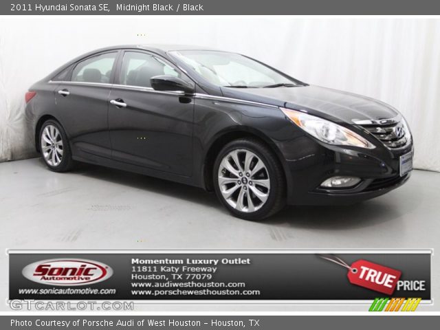 2011 Hyundai Sonata SE in Midnight Black