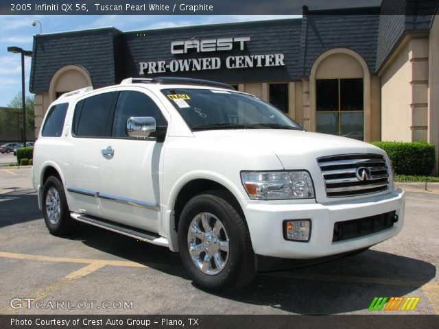 2005 Infiniti QX 56 in Tuscan Pearl White