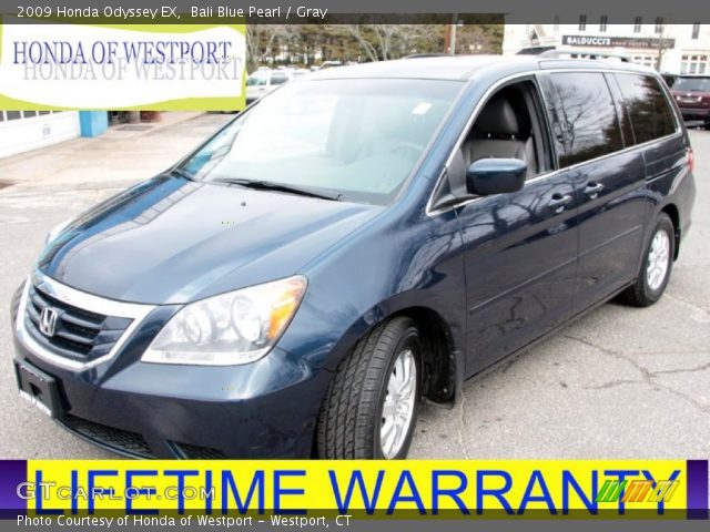2009 Honda Odyssey EX in Bali Blue Pearl