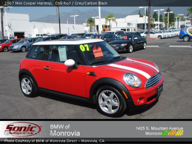 2007 Mini Cooper Hardtop in Chili Red