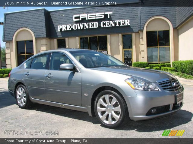 2006 Infiniti M 45 Sedan in Diamond Graphite Metallic