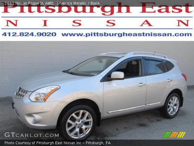 2011 Nissan Rogue SL AWD in Silver Ice Metallic