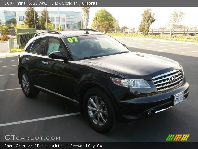 2007 Infiniti FX 35 AWD in Black Obsidian