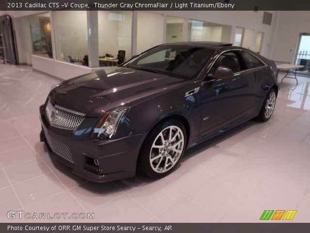 2013 Cadillac CTS -V Coupe in Thunder Gray ChromaFlair