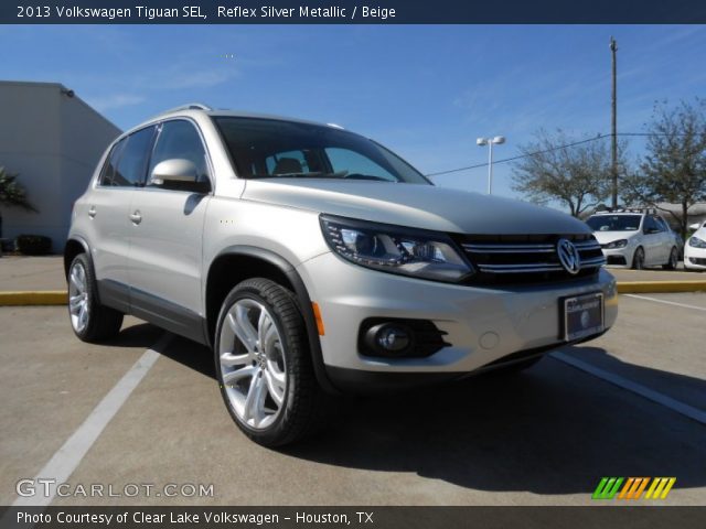 2013 Volkswagen Tiguan SEL in Reflex Silver Metallic