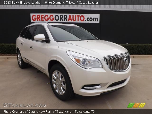 2013 Buick Enclave Leather in White Diamond Tricoat