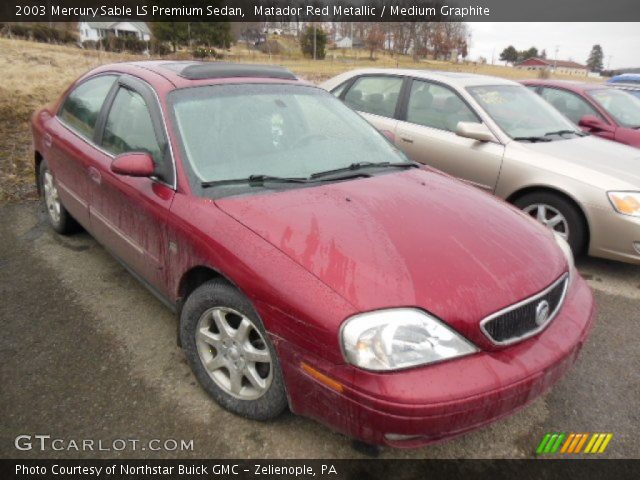 2003 Mercury Sable LS Premium Sedan in Matador Red Metallic